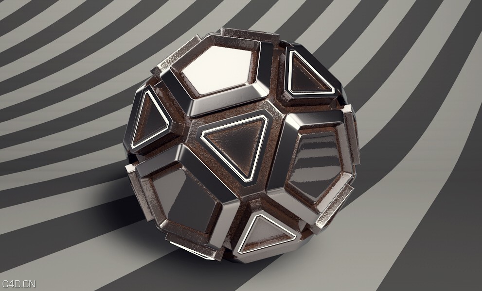 C4D制作金属产生铁锈和污垢的材质反射通道教程 - C4D之家 - Screenshot_2-991x600.jpg