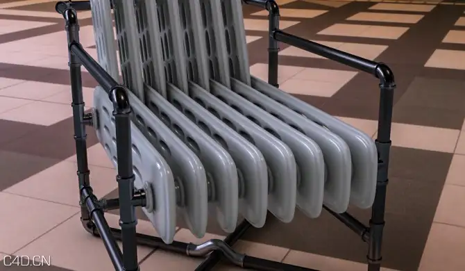Plumpers Chair for c4d