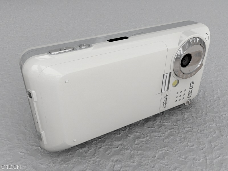 韩国SKY U-100滑盖手机C4D模型 U-100 advanced - C4D之家 - U-100-R.jpg