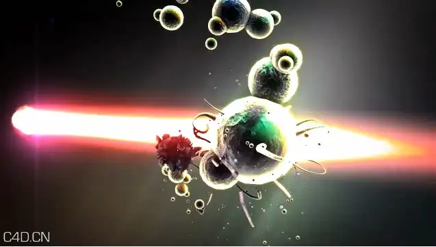 C4D细胞动画工程 visual cell