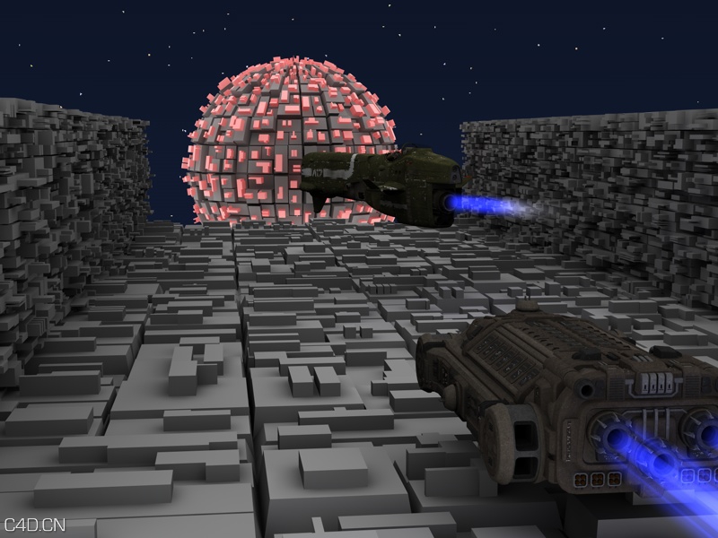 分享一个C4D旧版本使用的模型结构插件 Structure 1.2