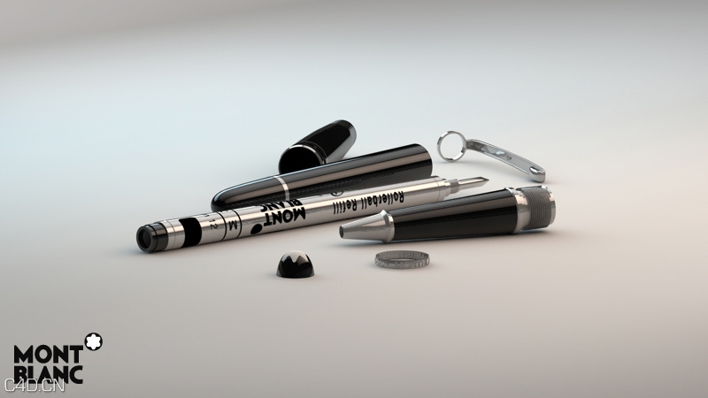 万宝龙大班系列墨水笔C4D模型 montblanc meisterstuck - C4D之家 - montblanc meisterstuck.jpg