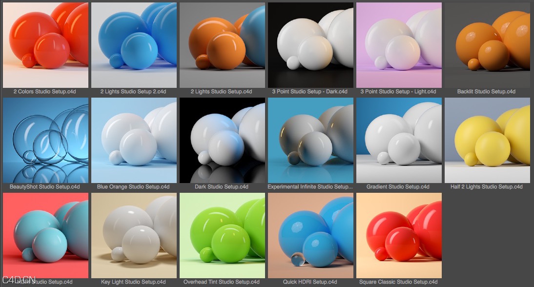 Octane for C4D灯光环境预设工具 octane studio tools 1.0 - C4D之家 - cinema4d_ 2016-04-25 13.36.01.jpg