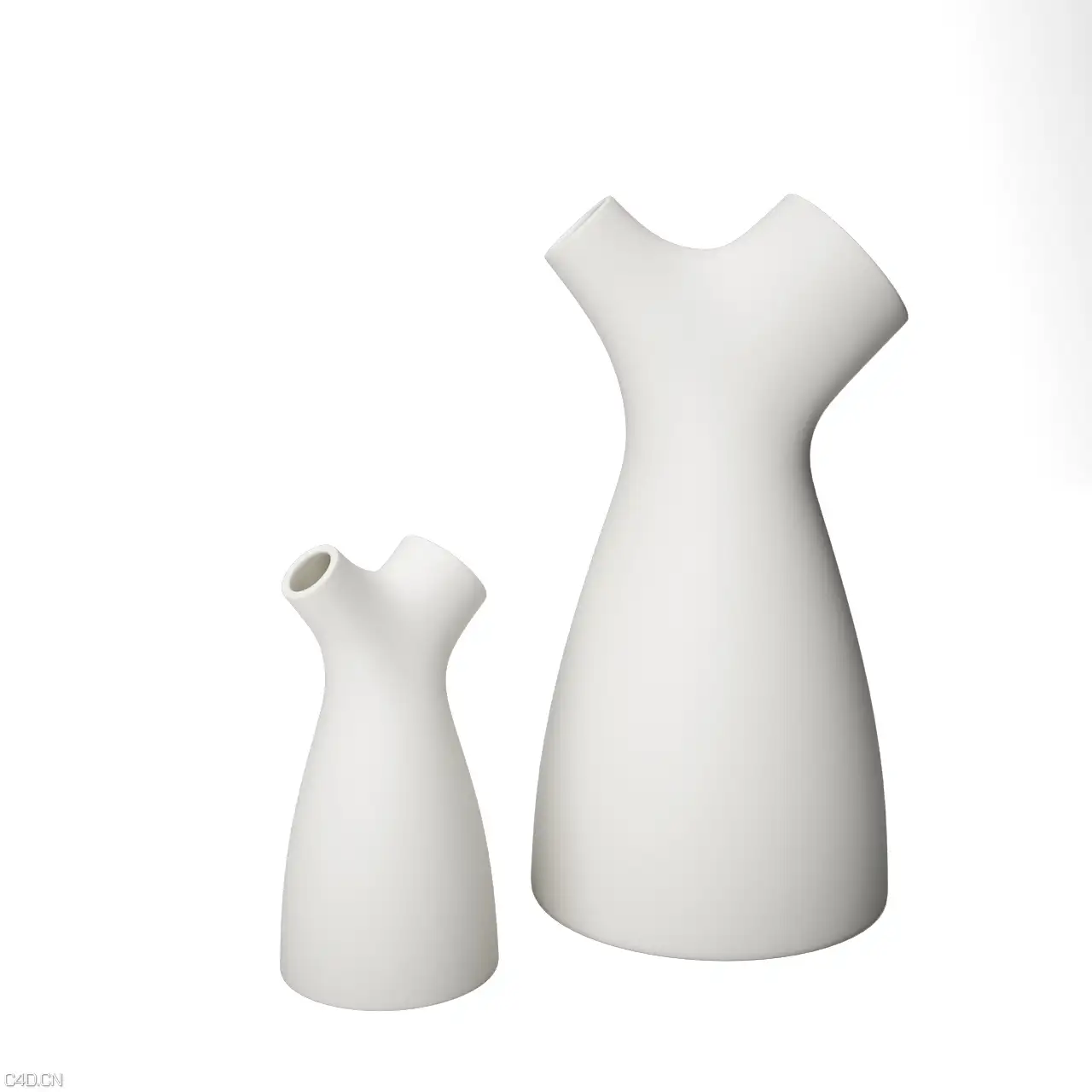 流壶C4D模型 flow jug 3d model