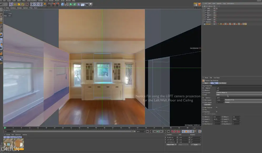 C4D VR全景视频摄像机实用教程VR Camera Projection Using Cinema 4D/Kodak SP360 - C4D之家 - cinema4d_ 2016-04-27 20.30.15.jpg