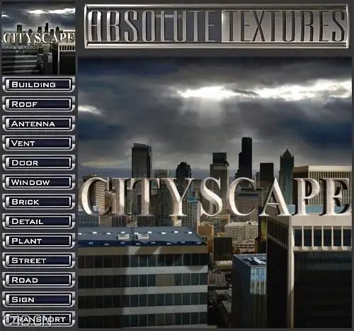 1081幅城市街道楼房窗户贴图 Absolute Textures – Cityscape
