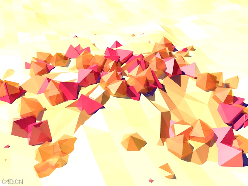 低面多边形C4D场景工程 low poly - C4D之家 - low-poly.jpg