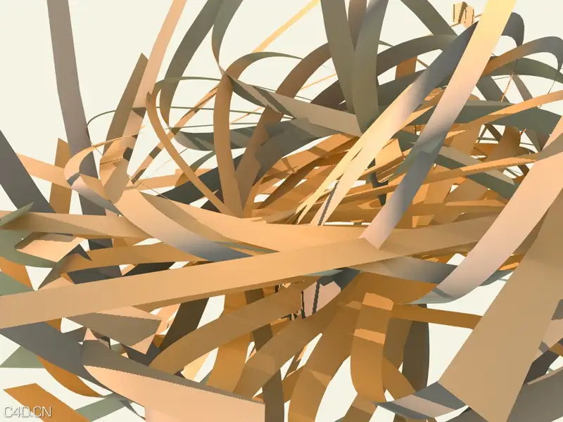 C4D克隆物体工程文件 clone - C4D之家 - cloner-and-extrude.jpg