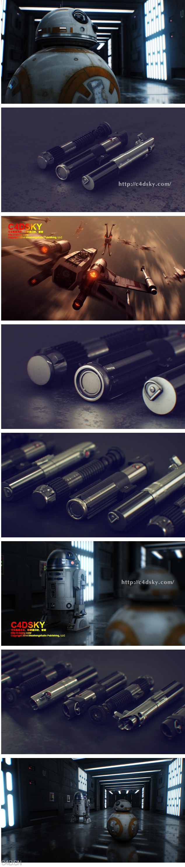 AK最新E3D V2模型包-星球大战三维模型Star Wars Model Pack下载 - C4D之家 - element 3d v2 Star Wars Model Pack.jpg