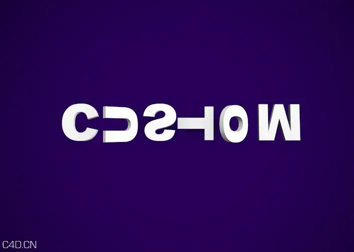 文字动画C4D工程 title example