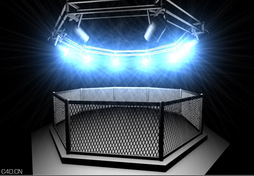 铁丝网擂台C4D模型 Barbed wire 3d model - C4D之家 - cinema4d_ 2016-05-11 23.55.33.jpg