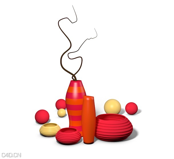 花瓶装饰品C4D模型 Vase Decoration 3d model - C4D之家 - cinema4d_ 2016-05-12 11.39.24.jpg