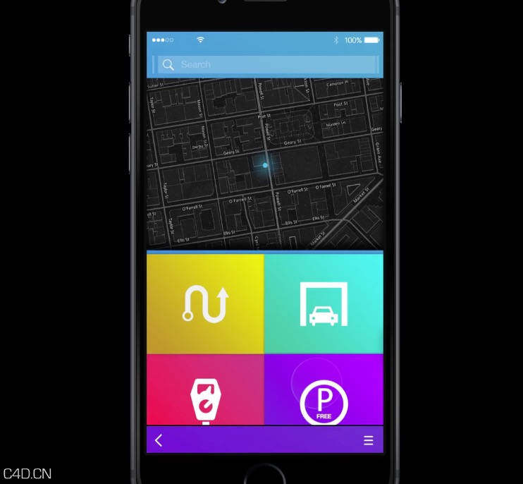 C4D/AE手机应用演示动画工程模板 Snap App Design - C4D之家 - cinema4d_ SnapAppDesign.jpg