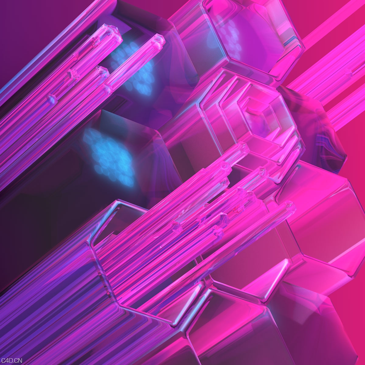 C4D创意静帧工程：CINEMA 4D Project 007 - C4D之家 - 1.jpg