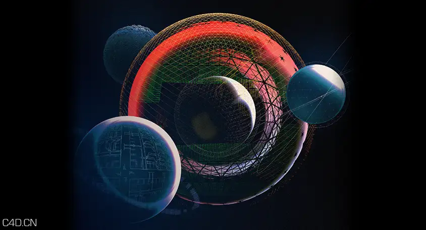 PS/AI/C4D高科技科幻UI数据概念平面设计电影特效合成流程视频教程 - C4D之家 - CINEMA4D-PHOTOSHOP-ILLUSTRATOR-6.png