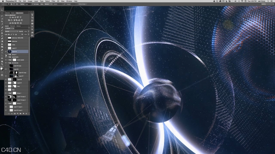 PS/AI/C4D高科技科幻UI数据概念平面设计电影特效合成流程视频教程 - C4D之家 - CINEMA4D-PHOTOSHOP-ILLUSTRATOR-7.jpg