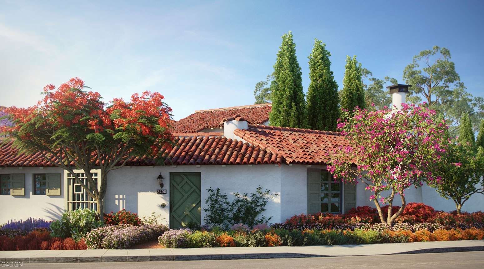 植物树木3D模型 Archmodels Vol.154 – Plants