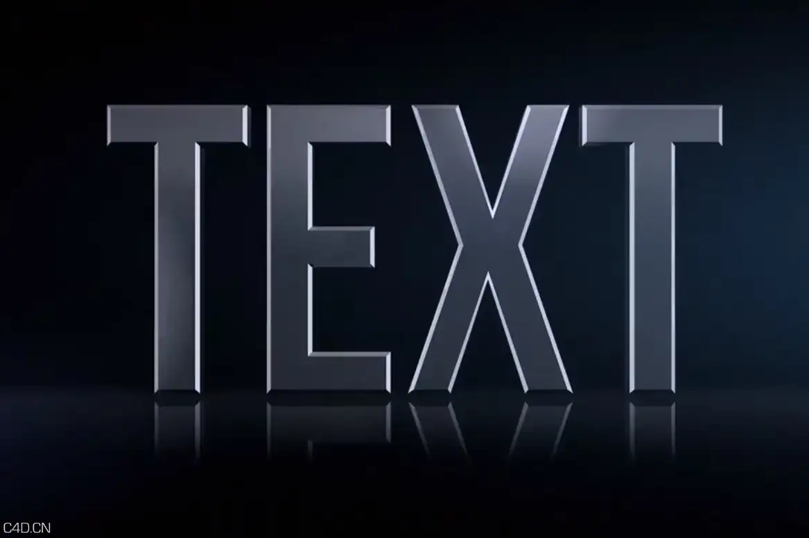AE/C4D金属质感3D立体标题文字模板 Motion Array3D Text - C4D之家 - cinema4d_ 2016-05-20 23.23.34.jpg