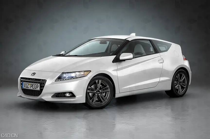 本田汽车C4D模型 Honda_CR-Z 3d model