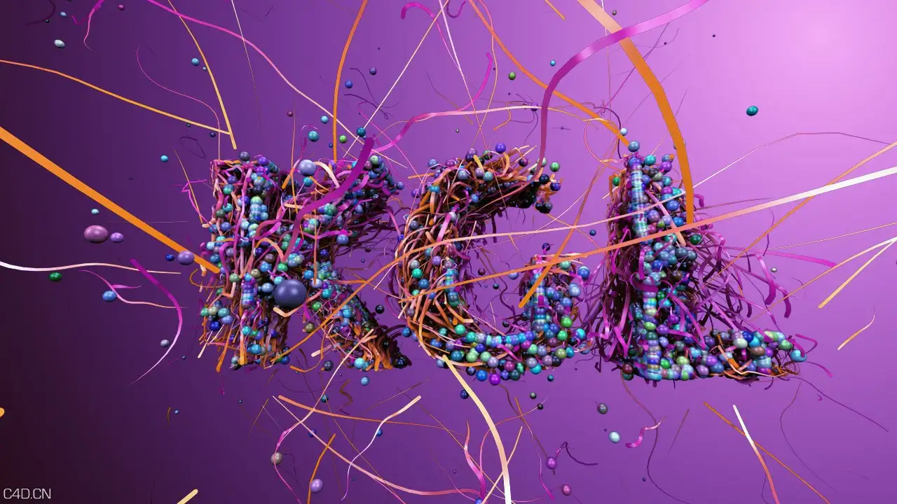 C4D使用XP粒子制作的编织文字效果 CINEMA 4D:X-Particles - C4D之家 - maxresdefault.jpg