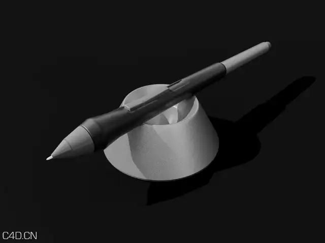 Wacom数位板触控笔C4D模型