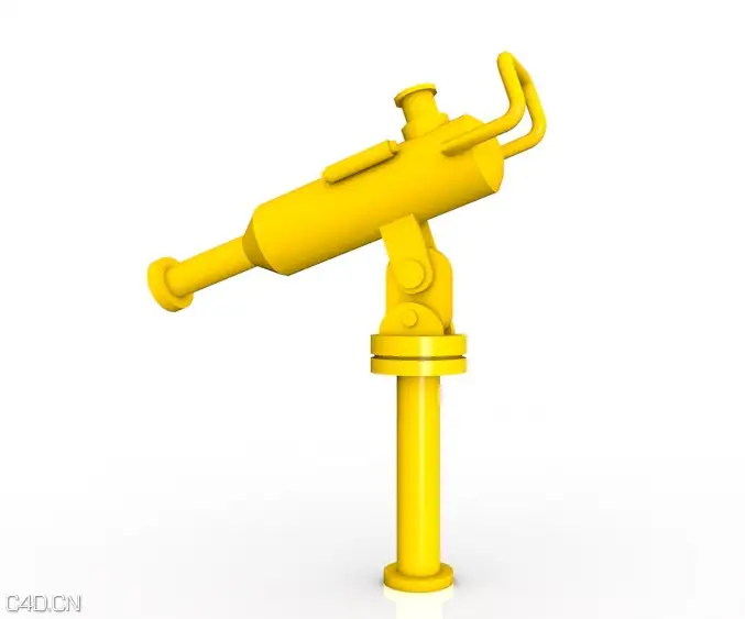 卡通炮弹C4D模型 Cartoon shell