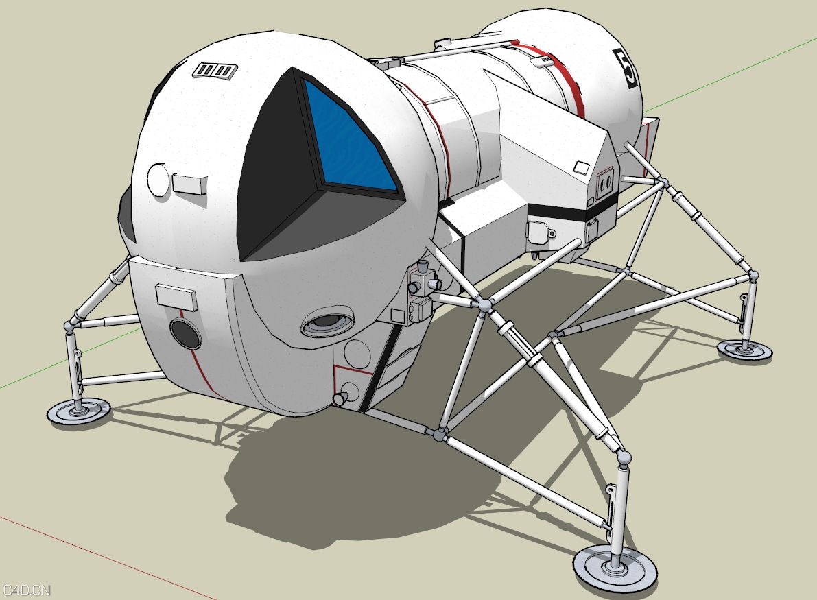 月球车C4D模型 moon car 3d model - C4D之家 - 月球车.jpg