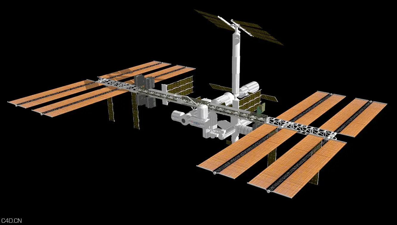 空间站C4D模型 space station - C4D之家 - space station.jpg