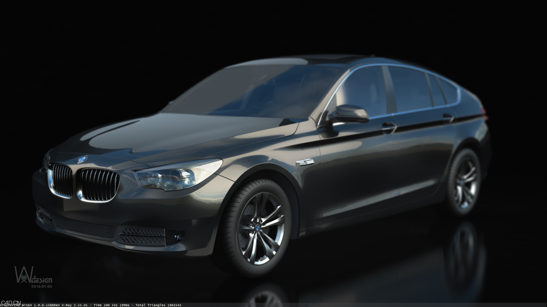 BMW宝马车辆C4D vray渲染 - C4D之家 - BMW2-2.jpg