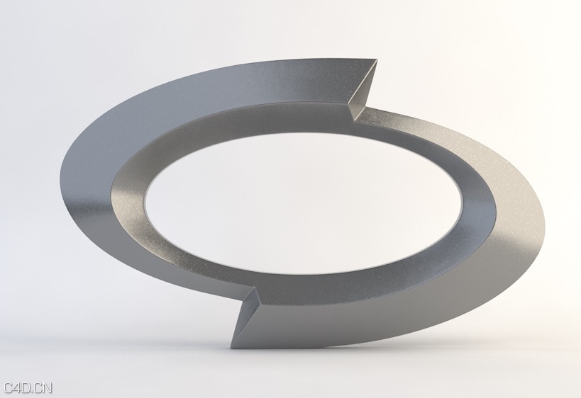 雷诺三星汽车标志C4D模型 Renault Samsung Motors