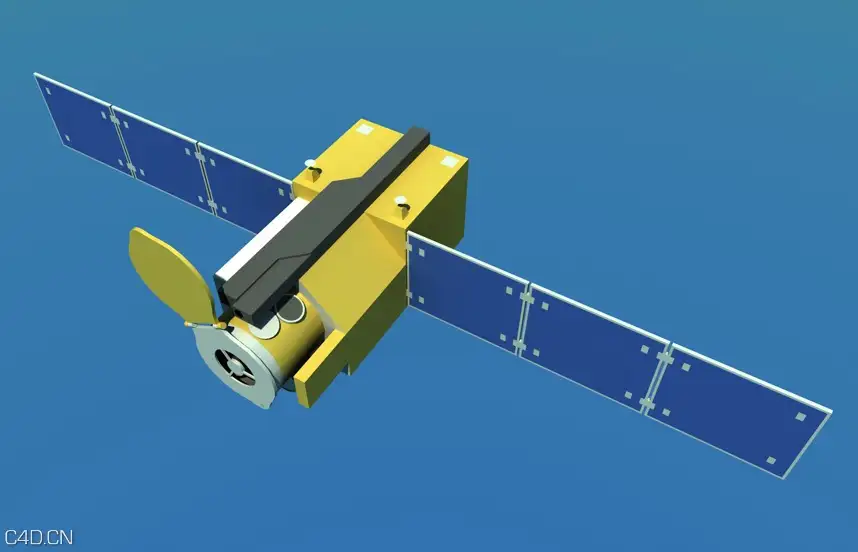 太空太阳能卫星C4D模型 solar - C4D之家 - cinema4d_ 2016-05-30 18.36.47.jpg