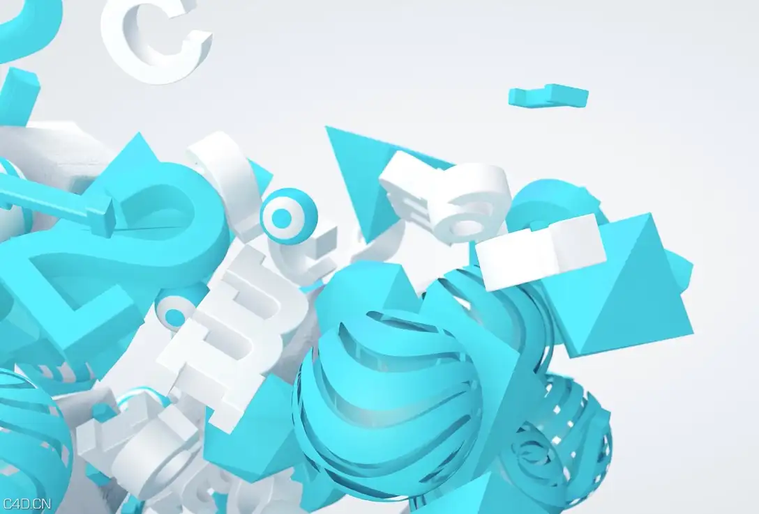 C4D/AE物体汇聚LOGO动画工程文件 Spherez project file - C4D之家 - cinema4d Spherez project file.jpg
