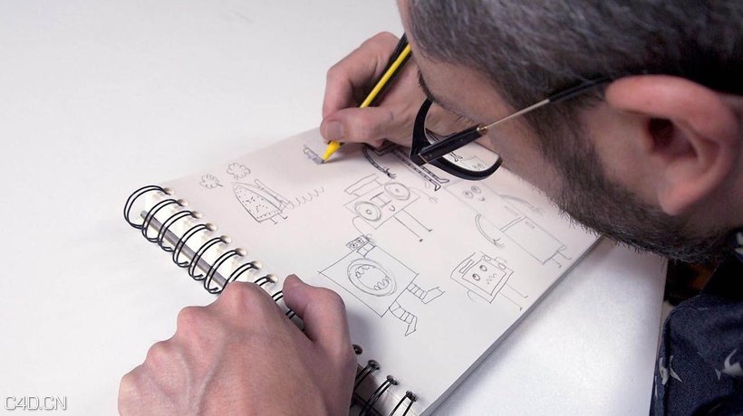 cinema 4D 角色建模绑定动画教程 Diseño de personajes y Animación 3D - C4D之家 - 1033-big.jpg