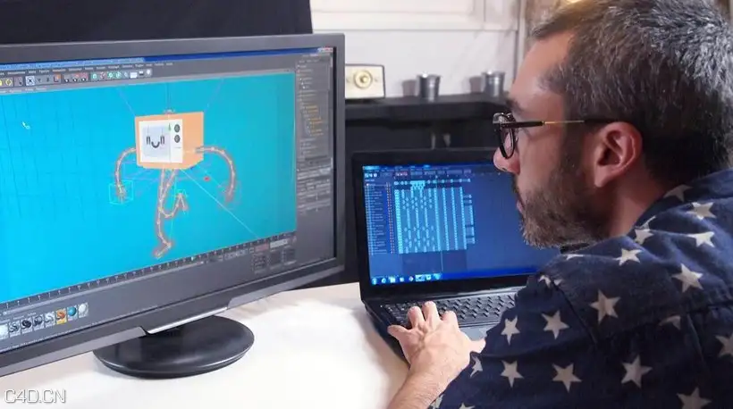 cinema 4D 角色建模绑定动画教程 Diseño de personajes y Animación 3D - C4D之家 - 1034-big.jpg