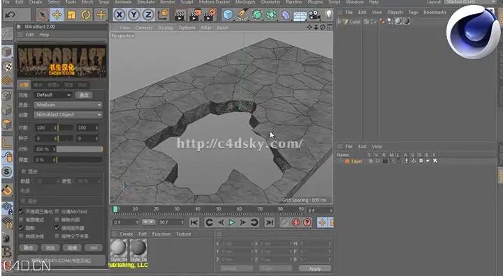 C4D插件-破碎插件中文汉化版+使用教程Nitro4D NitroBlast v2.0 R15/R16/R17 Win/Ma... - C4D之家 - NitroBlast-v2.0 ch.jpg