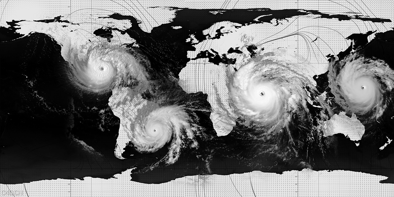 C4D做的创意地球特效 ONE MORE CHANCE - C4D之家 - onemorechancemap4.jpg