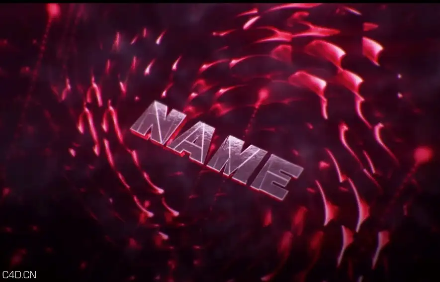 C4D/AE动感十足的片头文字模板 Cinema 4D AE Template - C4D之家 - cinema4d_ 2016-06-07 01.00.27.jpg