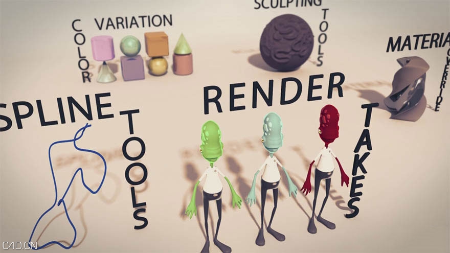 Pluralsight - CINEMA 4D R17 新功能教程 Whats New in CINEMA 4D R17