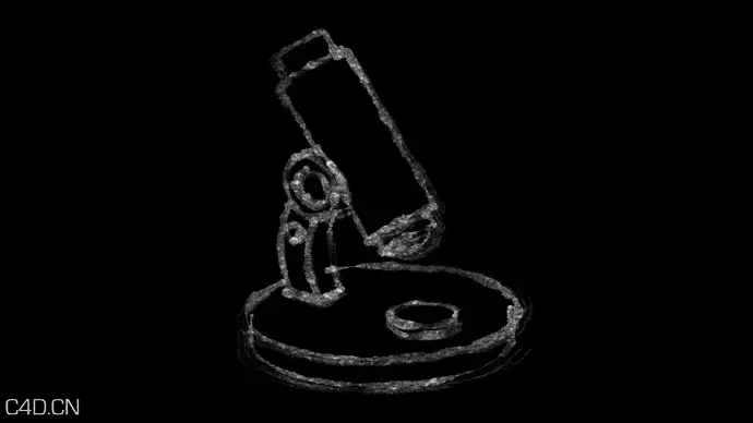 C4D创建粉笔风格轮廓的素描和卡通教程 SKETCH AND TOON