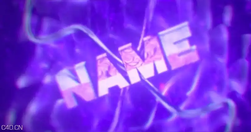 C4D/AE片头文字工程模板 Cinema 4D AE Template