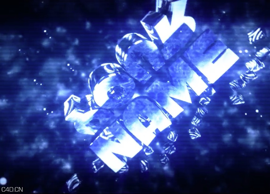 C4D/AE片头标题工程模板 intro template