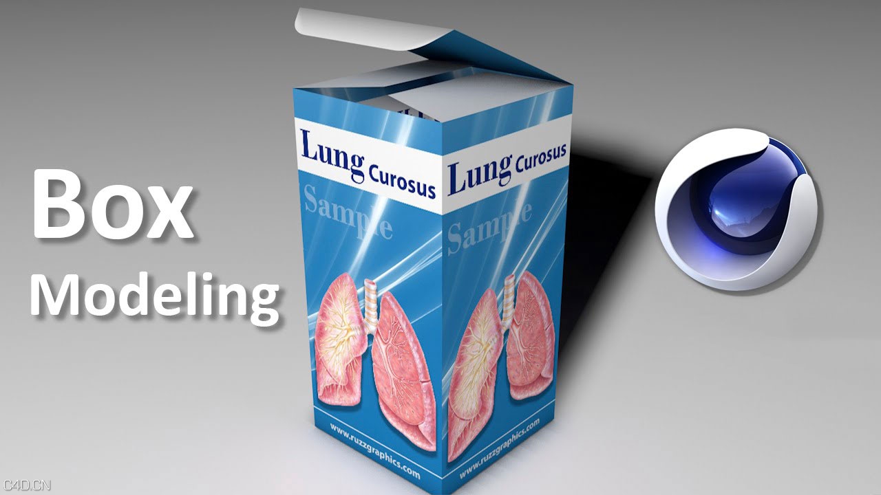 C4D产品包装盒建模教程 Modeling a Product Box - C4D之家 - maxresdefault.jpg