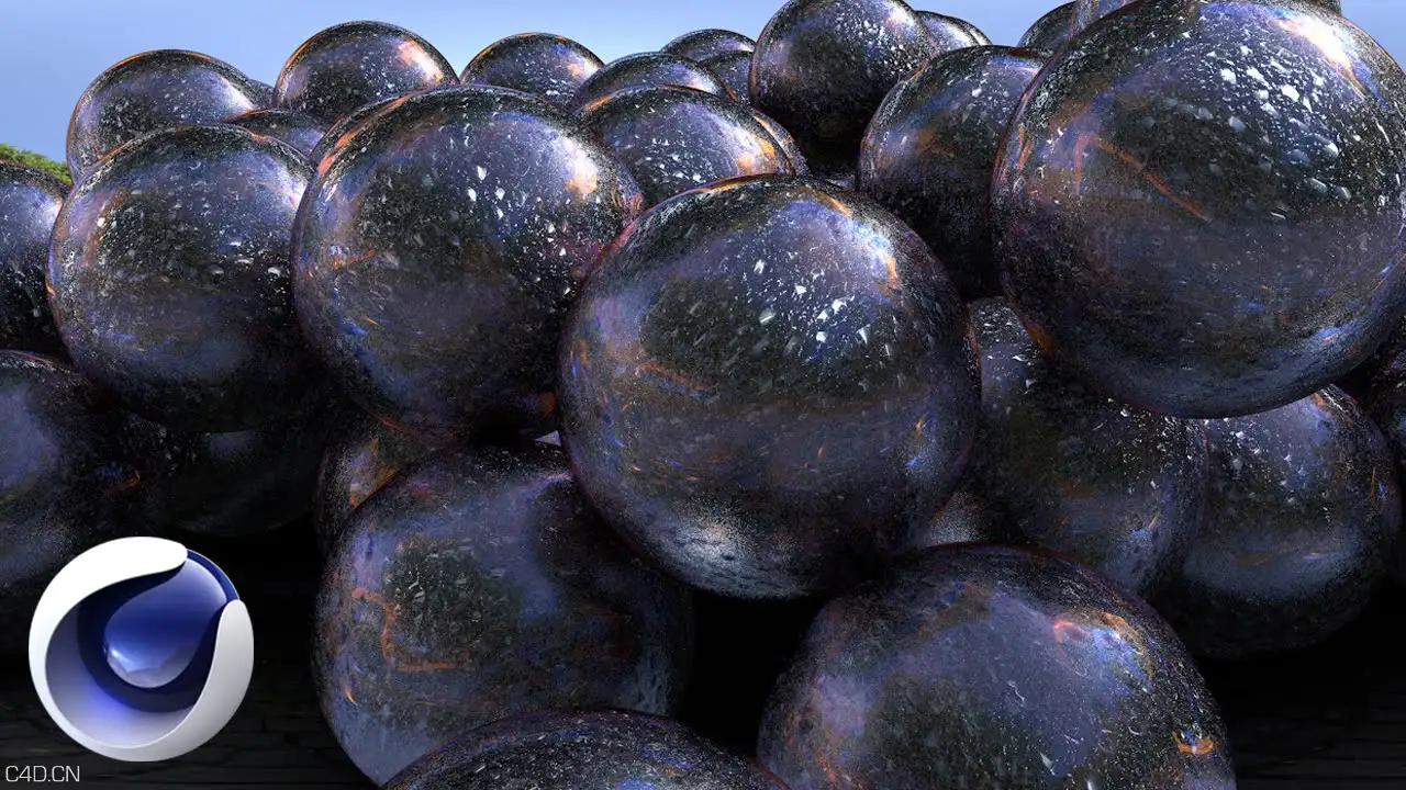 C4D R16材质反射讲解 Material reflection Cinema 4D R16