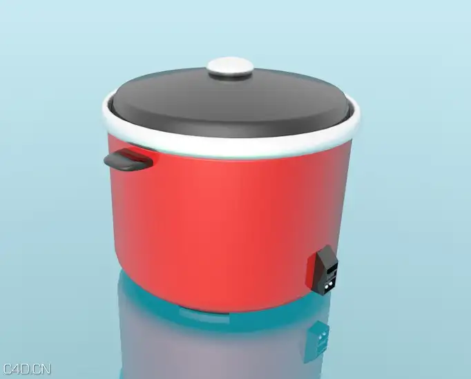 电饭煲C4D模型 - C4D之家 - cinema4d_ 2016-06-19 21.13.27.jpg