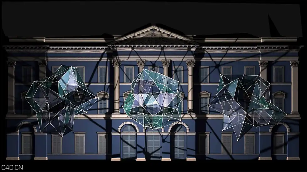 C4D制作的楼体投影 全息投影 KERNEL FESTIVAL 2011 - C4D之家 - 23.jpg