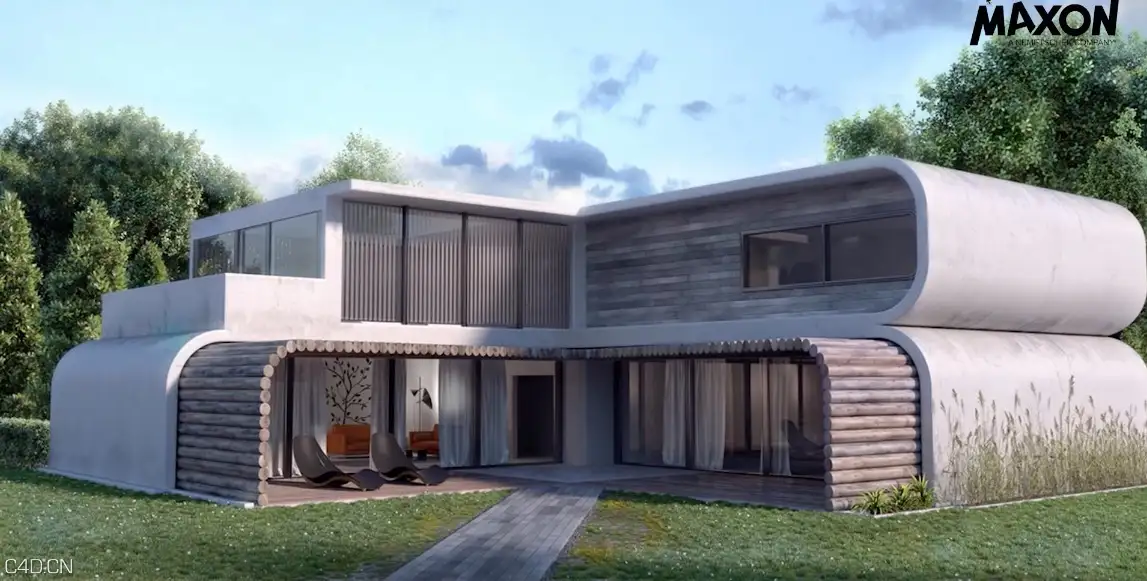 C4D建筑可视化讲解 Architectural Visualization with Cinema 4D