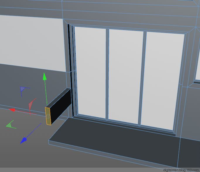 C4D室外建筑建模-2
