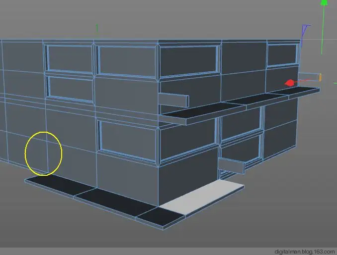 C4D室外建筑建模-1
