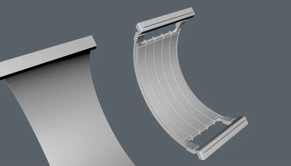 C4D利用样条约束制作弯曲的造型模型