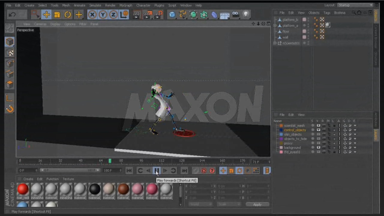 C4D角色绑定基础教程下载地址,求精华，求积分